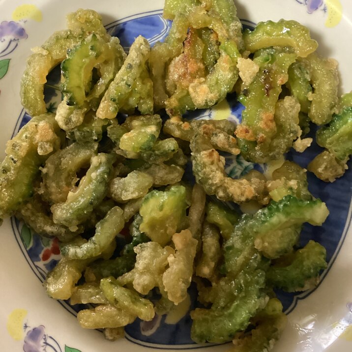 ゴーヤのカリカリ焼き